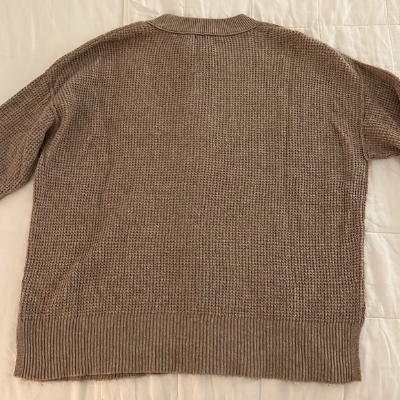 Aerie waffle oversized sweater - Picture 3 of 3
